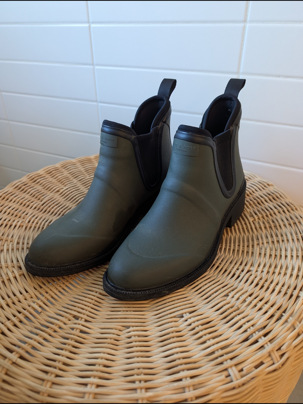 rag & bone Olive Green Chukka Boots